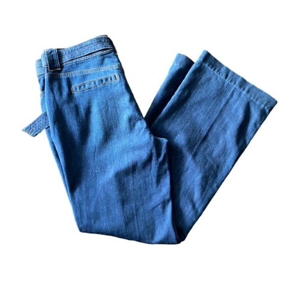 NWT Chico's The Platinum Full Leg Trouser Jeans Medium - Picture 4 of 5